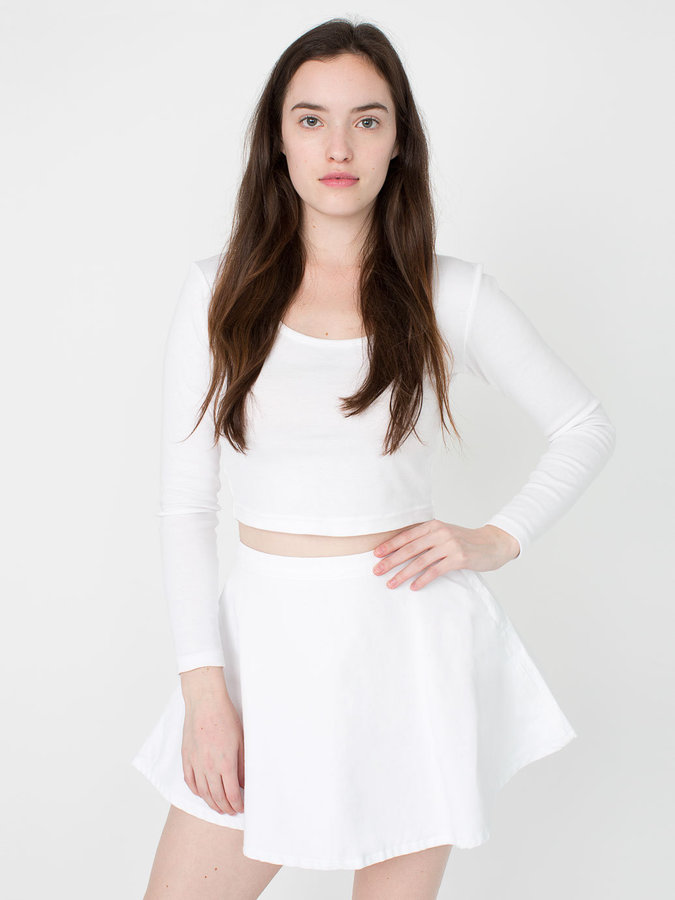 American Apparel Natural Denim Circle Skirt, $54 | American Apparel ...