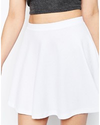 Asos Collection Skater Skirt In Texture