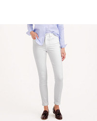 J.Crew 9 High Rise Toothpick Jean In White