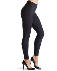 As Is Assets Red Hot Label by Spanx Structured Velvet Leggings 