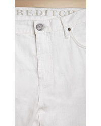 Burberry Shoreditch White Skinny Fit Jeans