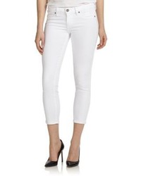 Paige Cropped Skinny Ankle Jeans