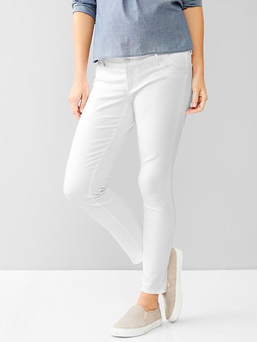 gap 1969 white jeans