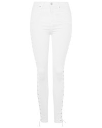 Topshop Jamie Side Lace Up Skinny Jeans