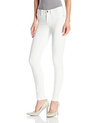 Kensie Jeans Pure White Twill Skinny Jean