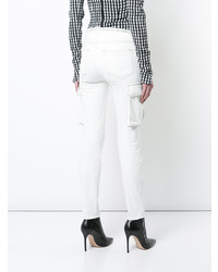 Unravel Project Lace Front Skinny Jeans