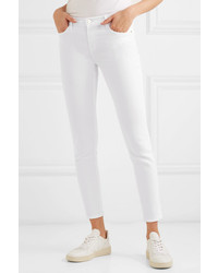 Frame Le Color Mid Rise Skinny Jeans