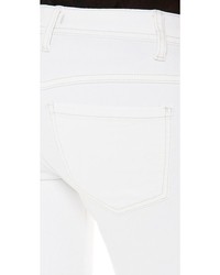 Free People Mid Rise Destroyed Skinny Jeans
