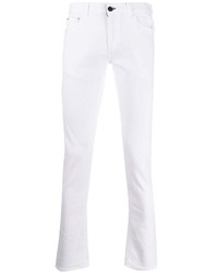Canali Mid Rise Skinny Jeans