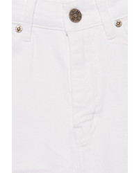 MiH Jeans Mih Jeans Niki Cropped Mid Rise Skinny Jeans White