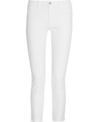 MiH Jeans Mih Jeans Paris Cropped Low Rise Skinny Jeans White