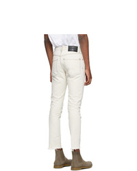 DSQUARED2 Off White Sexy Mercury Jeans