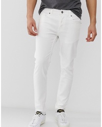 ONLY & SONS Skinny Fit Jeans In White Denim