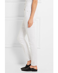 Etoile Isabel Marant Toile Isabel Marant Earley High Rise Skinny Jeans White