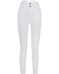 Etoile Isabel Marant Toile Isabel Marant Earley High Rise Skinny Jeans White
