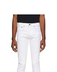 Rag and Bone White Fit 1 Standard Jeans