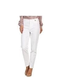 Calvin Klein Slim Pant Casual Pants Soft White