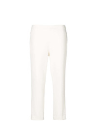 Theory Cropped Slim Fit Trousers