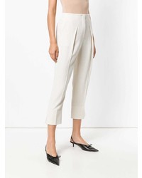 Theory Cropped Tailored Fitted Trousers