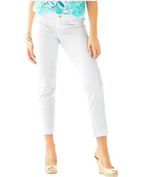 Lilly Pulitzer Kelly Textured Ankle Length Skinny Pant