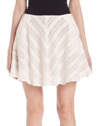 For Love & Lemons Alessandra Flared Mini Skirt