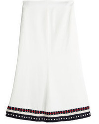 Victoria Beckham Skirt With Contrast Hem