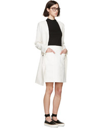 A.P.C. White Portofino Miniskirt
