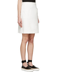 A.P.C. White Portofino Miniskirt