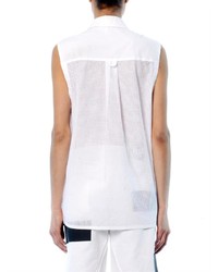 Kenzo Perforated Cotton Shirt