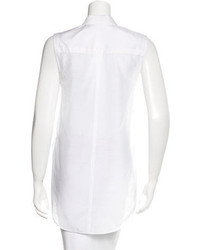 Helmut Lang Sheer Button Up Shirt