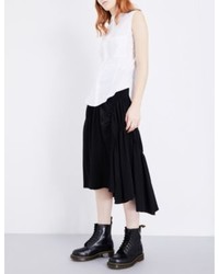 Y's Ys Sleeveless Stretch Cotton Top