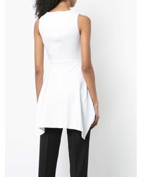 Rosetta Getty Fitted V Neck Top