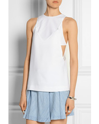 Alexander Wang Layered Stretch Crepe Top T By