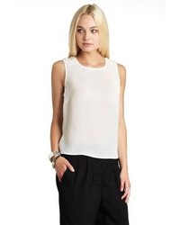BCBGeneration Pearl Trimmed Top