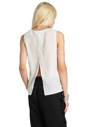 BCBGeneration Pearl Trimmed Top