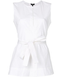 Theory Sleeveless Belted Top