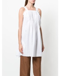 Hache Sleeveless Flared Top
