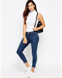 Asos Collection Sleeveless Top With Turtleneck