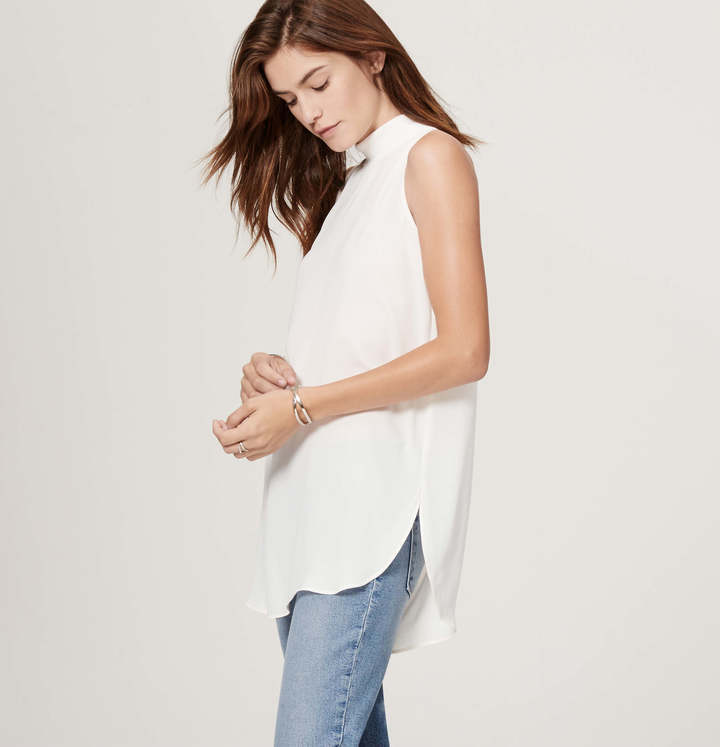 loft sleeveless turtleneck