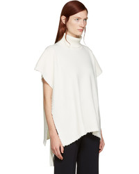 See by Chloe See By Chlo White Side Tie Turtleneck