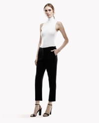 Theory Wendel Top In Ribbed Viscose