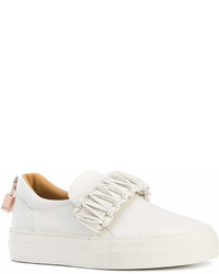 Buscemi Braided Detail Slip On Sneakers