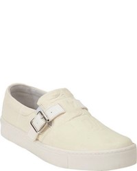 Collection Privée? Collection Prive Croc Buckle Strap Slip On Sneakers