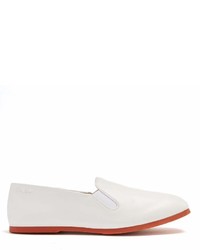 The Row Gonfu Leather Slip On Trainers
