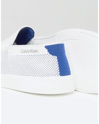 Calvin Klein Ives Weave Slip On Sneakers