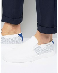 Calvin Klein Ives Weave Slip On Sneakers