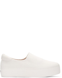 Opening Ceremony Ivory Cici Slip On Sneakers