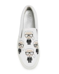 Karl Lagerfeld Kupsole Multikonic Karl Slip On Sneakers