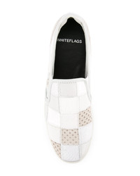 Whiteflags Patchwork Slip On Sneakers