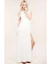 For Love & Lemons Lulu Maxi Dress In White